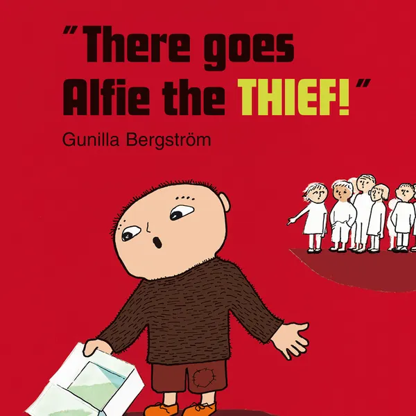 There goes Alfie the THIEF!