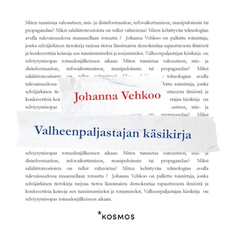Valheenpaljastajan käsikirja - Johanna Vehkoo