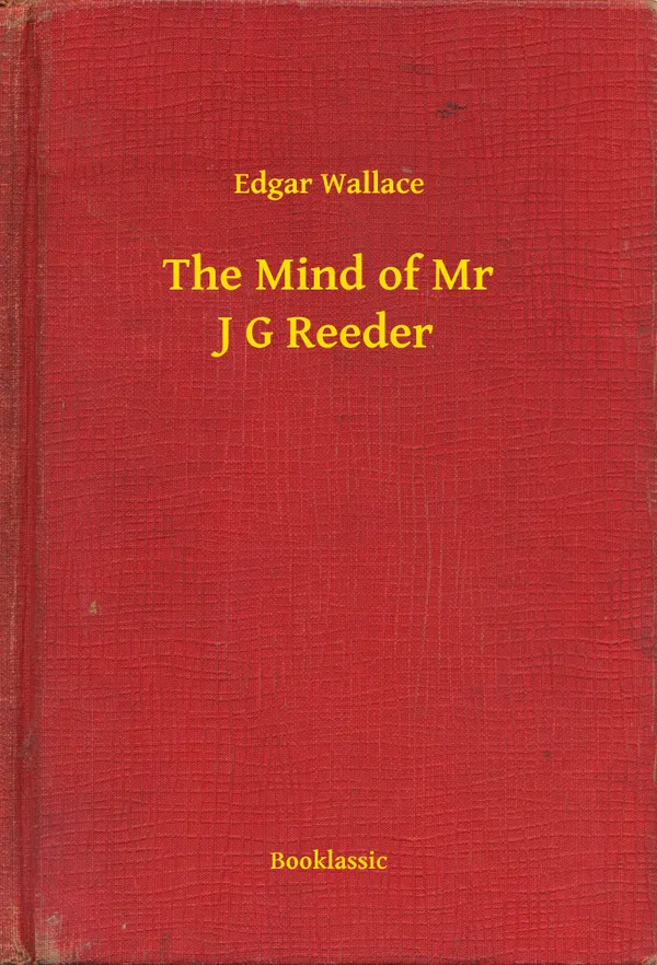 The Mind of Mr J G Reeder