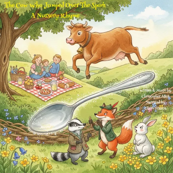 The Cow Who Jumped Over The Spoon : A Nursery Rhyme