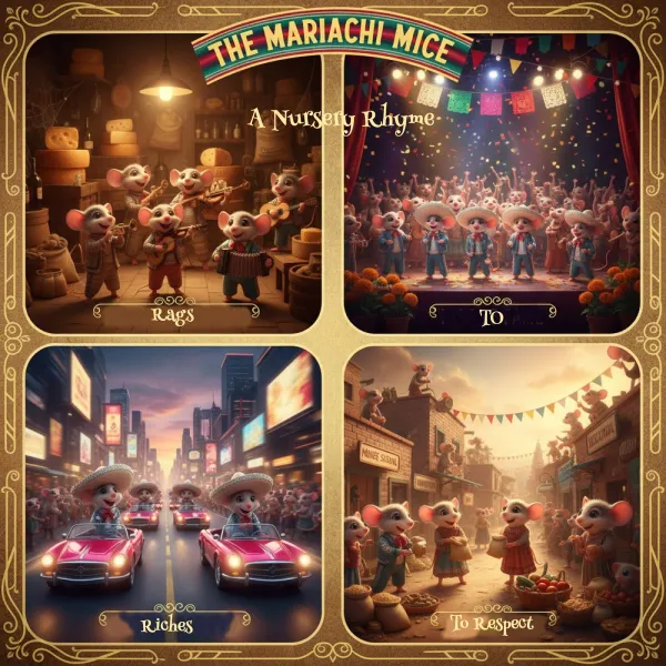 The Mariachi Mice - Rags to Riches to Respect : A Nursery Rhyme