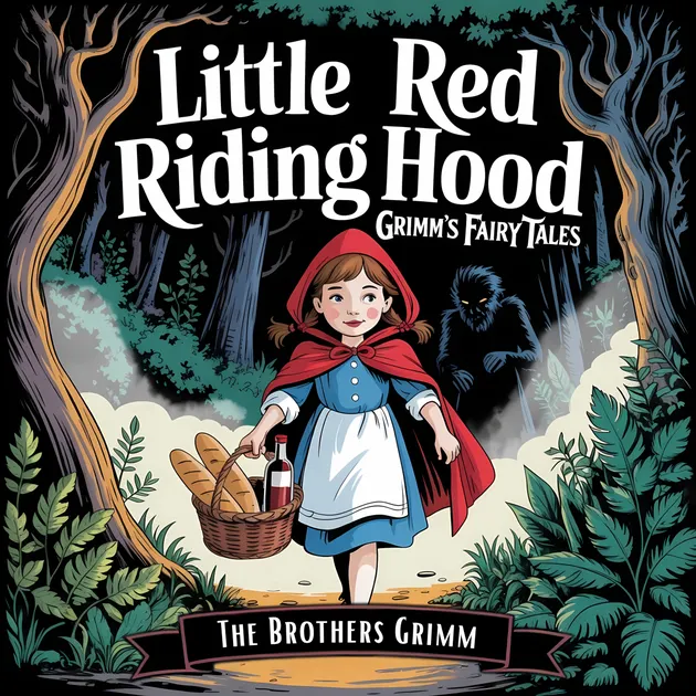 Little Red Riding Hood (Grimm's Fairy Tales) : A Classic Bedtime Story ...
