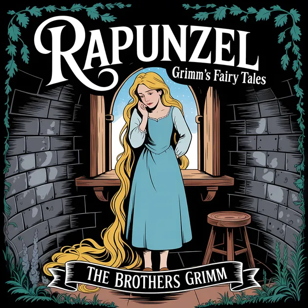 Rapunzel (Grimm's Fairy Tales) A Classic Bedtime Story for Kids