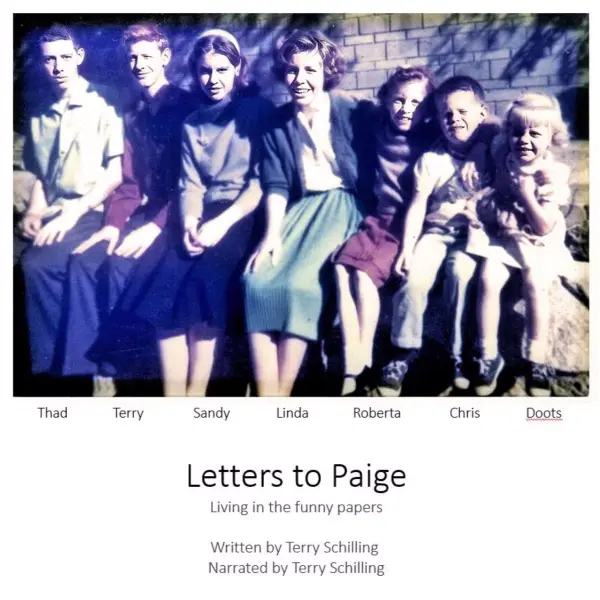 Letters to Paige : Living in the funny papers