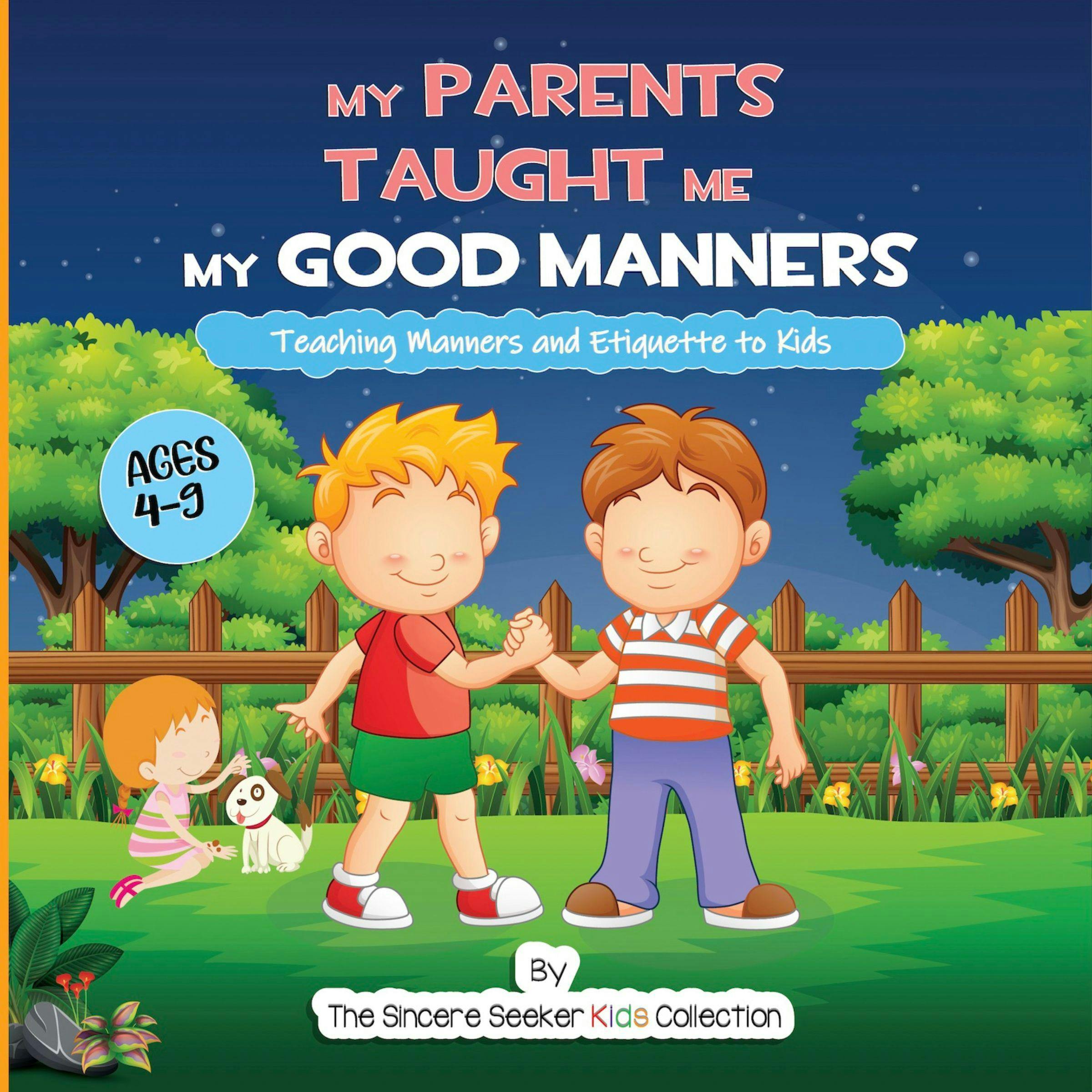 good manners for children posters