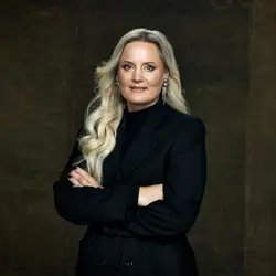 Författare Anna Bågstam, foto av Magnus Ragnvid