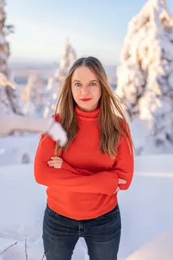 Kirjailija Satu Rämö, kuvan oikeudet Björgvin Hilmarsson