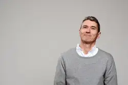 Författare Måns Gahrton, foto av Stefan Tell