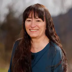 Författare Trine Angelsen, foto av Bonnier Audio