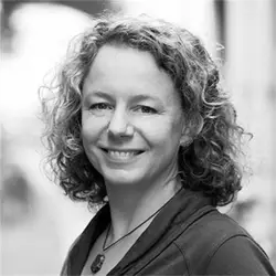 Auteur Iris Boter, foto door Overamstel