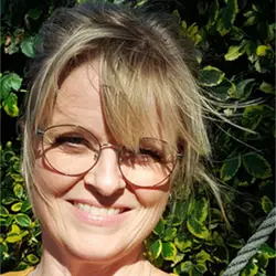 Auteur Natascha Stenvert, foto door Overamstel