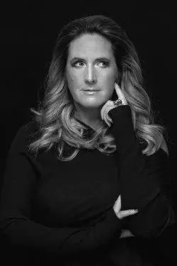 Kirjoittaja Denise Rudberg, kuva: Bookmarkförlag